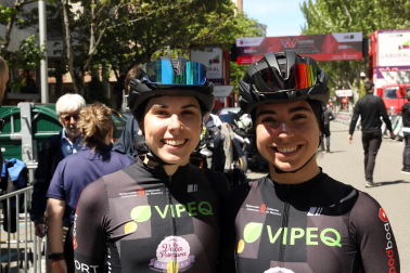 Fotos de la salida de la Navarra Women´s Elite Classic en Pamplona.