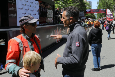 Fotos de la salida de la Navarra Women´s Elite Classic en Pamplona.