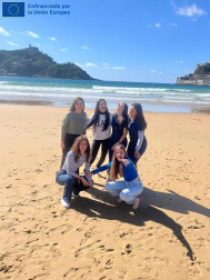 Actividades realizadas por el alumnado de 4º de ESO del colegio Padres Reparadores de Puente la Reina durante la estancia de sus invitados alemanes, del colegio Leoninum, en Navarra