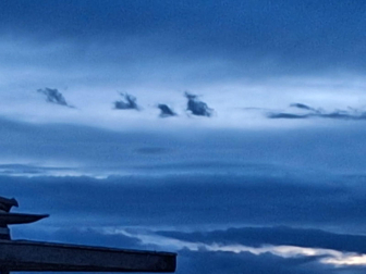El cielo en la Rochapea.