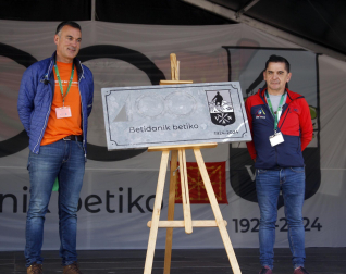 Celebración en Elgeta del centenario de la Federación Vasco Navarra de Alpinismo