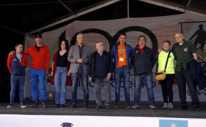 Celebración en Elgeta del centenario de la Federación Vasco Navarra de Alpinismo