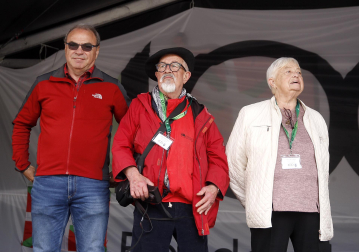 Celebración en Elgeta del centenario de la Federación Vasco Navarra de Alpinismo