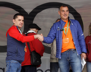 Celebración en Elgeta del centenario de la Federación Vasco Navarra de Alpinismo