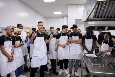 Fotos del proyecto 'Cocinando sueños' del Ayuntamiento de Pamplona