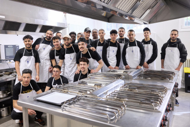 Fotos del proyecto 'Cocinando sueños' del Ayuntamiento de Pamplona