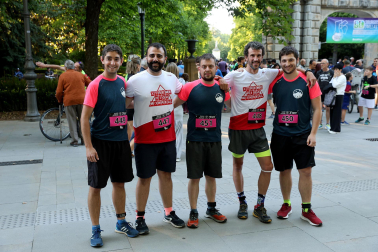 Fotos de la Tres Burgos Tres Millas celebrada este viernes en Pamplona.