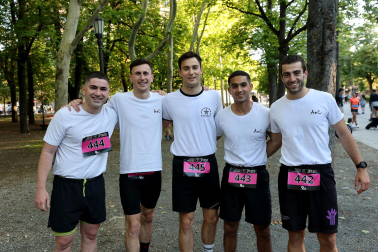 Fotos de la Tres Burgos Tres Millas celebrada este viernes en Pamplona.