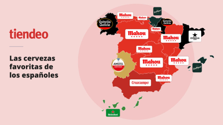 Estas son las cervezas favoritas de los españoles en cada comunidad autónoma