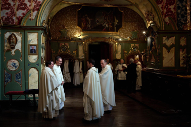 Celebración del Corpus Christi en Pamplona. |
