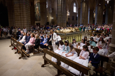 Celebración del Corpus Christi en Pamplona. |