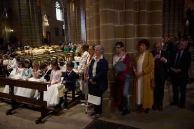 Celebración del Corpus Christi en Pamplona. |