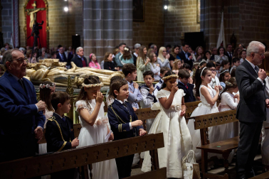 Celebración del Corpus Christi en Pamplona. |