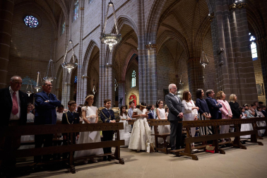 Celebración del Corpus Christi en Pamplona. |