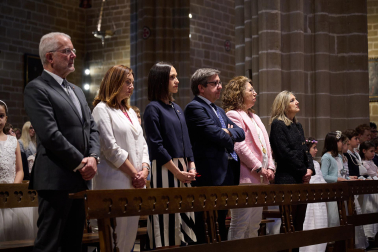 Celebración del Corpus Christi en Pamplona. |