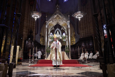 Celebración del Corpus Christi en Pamplona. |