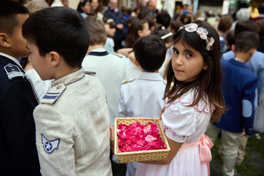 Fotos de la procesión del Corpus Christi en Pamplona. |