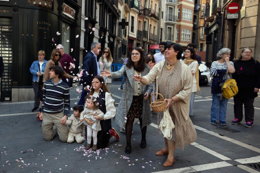 Fotos de la procesión del Corpus Christi en Pamplona. |