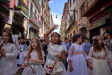 Fotos de la procesión del Corpus Christi en Pamplona. |