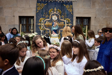 Fotos de la procesión del Corpus Christi en Pamplona. |