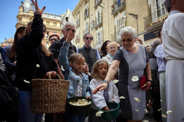Fotos de la procesión del Corpus Christi en Pamplona. |