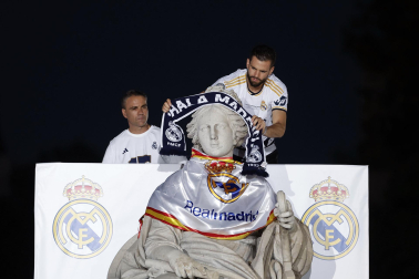 Celebración del Real Madrid de la Decimoquinta Copa de Europa.