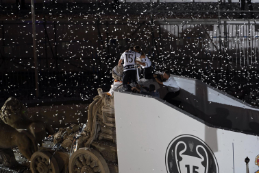 Celebración del Real Madrid de la Decimoquinta Copa de Europa.