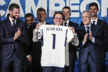 Celebración del Real Madrid de la Decimoquinta Copa de Europa.