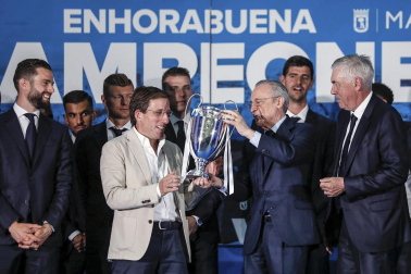 Celebración del Real Madrid de la Decimoquinta Copa de Europa.