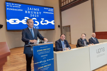 Entrega del Premio Internacional Jaime Brunet 2023.