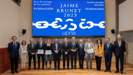 Entrega del Premio Internacional Jaime Brunet 2023.