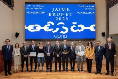 Entrega del Premio Internacional Jaime Brunet 2023.