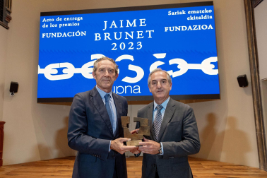 Entrega del Premio Internacional Jaime Brunet 2023.