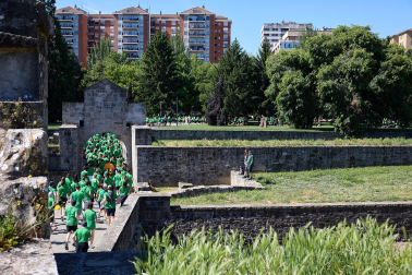 Fotos de la X Marcha contra el Cáncer en Pamplona.
