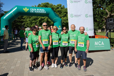 Fotos de la X Marcha contra el Cáncer en Pamplona.
