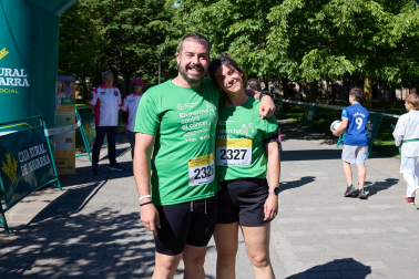 Fotos de la X Marcha contra el Cáncer en Pamplona.