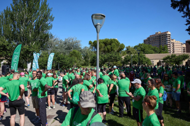 Fotos de la X Marcha contra el Cáncer en Pamplona.