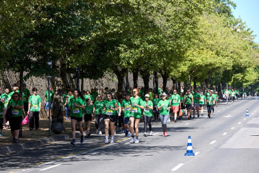 Fotos de la X Marcha contra el Cáncer en Pamplona.