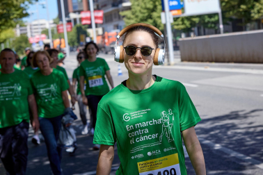 Fotos de la X Marcha contra el Cáncer en Pamplona.