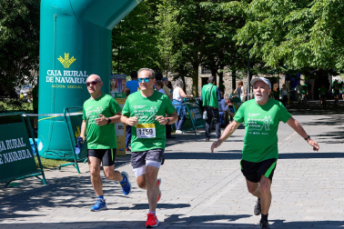 Fotos de la X Marcha contra el Cáncer en Pamplona.