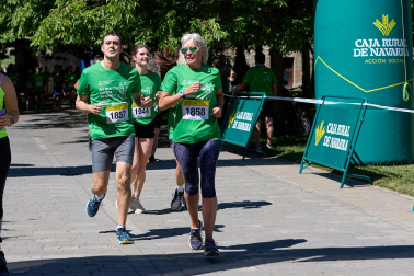 Fotos de la X Marcha contra el Cáncer en Pamplona.