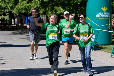 Fotos de la X Marcha contra el Cáncer en Pamplona.