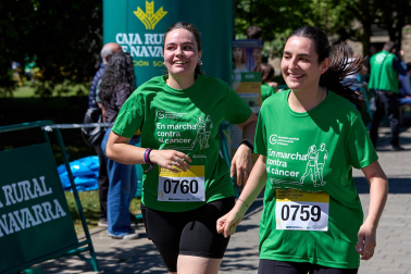 Fotos de la X Marcha contra el Cáncer en Pamplona.