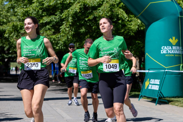 Fotos de la X Marcha contra el Cáncer en Pamplona.