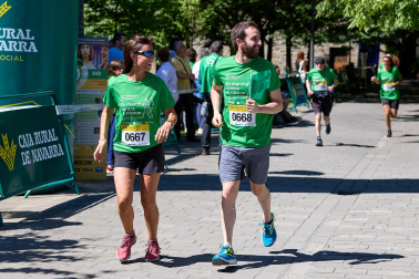 Fotos de la X Marcha contra el Cáncer en Pamplona.