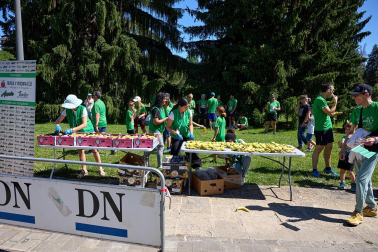 Fotos de la X Marcha contra el Cáncer en Pamplona.