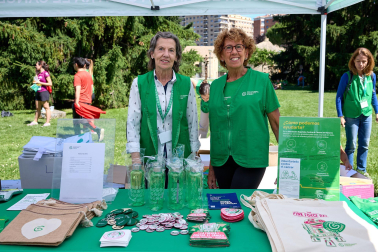 Fotos de la X Marcha contra el Cáncer en Pamplona.