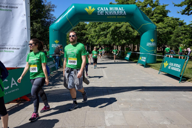 Fotos de la X Marcha contra el Cáncer en Pamplona.