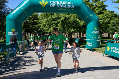 Fotos de la X Marcha contra el Cáncer en Pamplona.