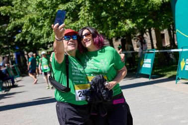 Fotos de la X Marcha contra el Cáncer en Pamplona.